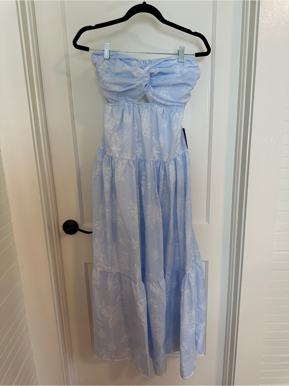 NWT Forever 21 Maxi Dress with Twist Front